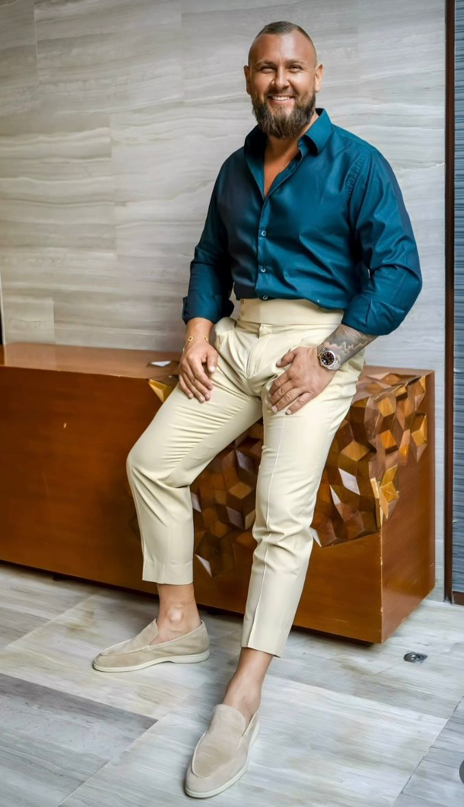 Stanis Zichler photographed in Dubai