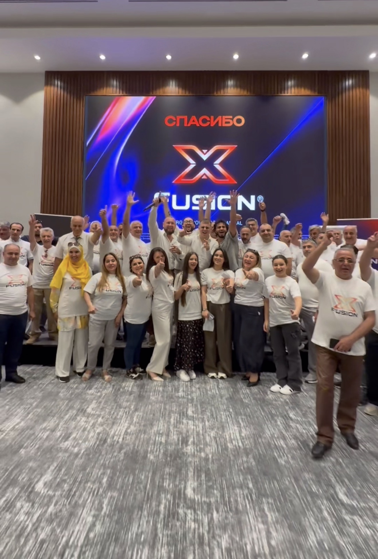 A successful day in Baku with more than 80 XFUSION members coming together.